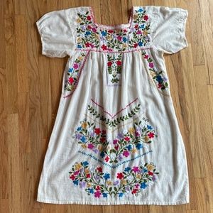 Embroidered Vintage Sun Dress